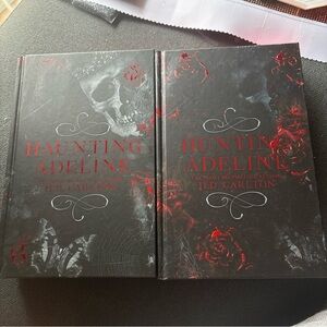 Books Ever After Excl. Haunting & Hunting Adeline Hardback Set RED FOIL EDGE